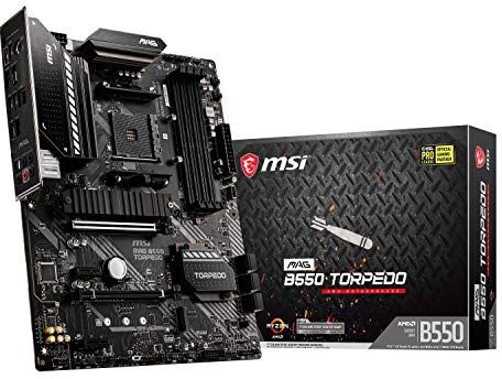 7C91-017R MSI MAG B550 Torpedo (ATX moderkort, M.2-port, PCIe 3.0 x 4, NVMe)