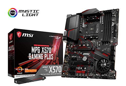 7C37-004R MSI MPG X570 GAMING PLUS AMD AM4 DDR4 M.2 USB 3.2 Gen 2 HDMI ATX Gaming moderkort