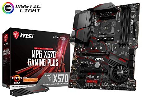 7C37-004R MSI MPG X570 GAMING PLUS AMD AM4 DDR4 M.2 USB 3.2 Gen 2 HDMI ATX Gaming moderkort