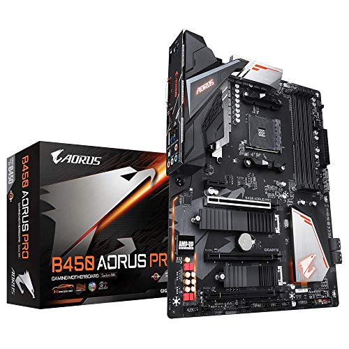 B450AORUSPRO Huvudkort Gigabyte AMD B450 Sam4 ATX 1Xpci-Express 1X 3Xpci-Express 16X 2Xm.2 Memory Ddr4 Memory Slots 4 1Xdvi 1Xhdmi 5Xusb 3.1 1Xusb typ C 1Xoptisk S/Pdif 1Xrj45 5 Xaudio Port B B B B B B B B B B B B B B B B B B B B B B B B B