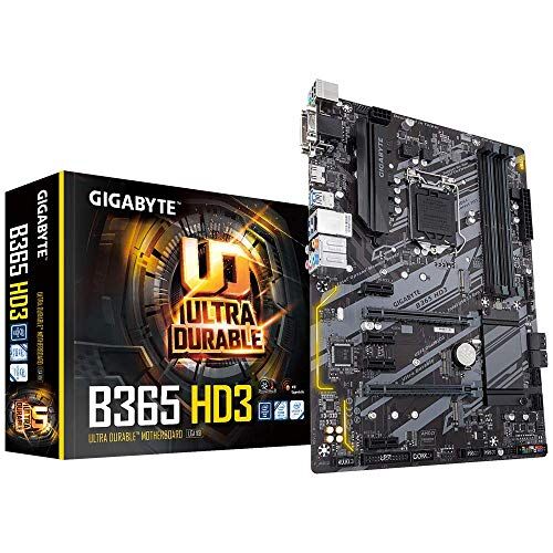 B365 HD3 Gigabyte  ATX moderkort för Intel LGA 1151 CPUs