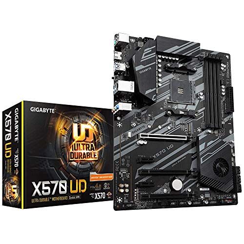 X570 UD Gigabyte  (uttag AM4/x570/DDR4/S-ATA 600/ATX)