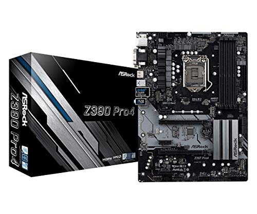 Z390 PRO4 ASRock Z390 moderkort PRO4 svart