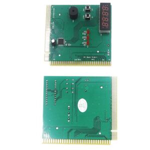 COOLMOON 4-Digit PC Analyzer Tester Diagnostic Motherboard Post Test Card for PCI ISA