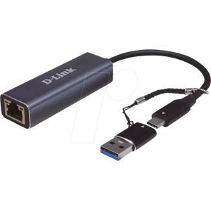 D-LINK DUB-2315 - Netzwerkkarte, USB-A / C, 2,5 Gigabit Ethernet, 1x RJ45