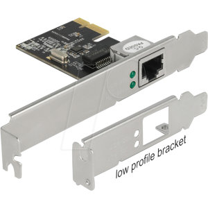DELOCK 89189 - Netzwerkkarte, PCI Express, Gigabit Ethernet, 1x RJ45