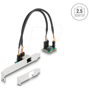 DELOCK 95271 - Netzwerkkarte, PCI Express, 1x 2,5 Gigabit Ethernet