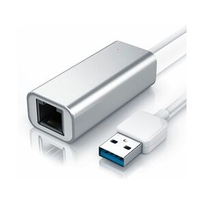 CSL Netzwerk-Adapter USB Typ A zu RJ-45 (Ethernet), USB 3.2 Gen1 Gigabit Ethernet Netzwerkadapter RJ45 extern - USB 3.0