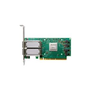 Lenovo ThinkSystem Mellanox ConnectX-5 Ex Low-Latency - Netværksadapter - PCIe 4.0 x16 lavprofil - Gigabit Ethernet / 10Gb Ethernet / 25Gb Ethernet / 40Gb Ethernet QSFP28 x 2 - for ThinkAgile HX2320 Appliance  ThinkAgile VX Certified Node 7Y94, 7Z12