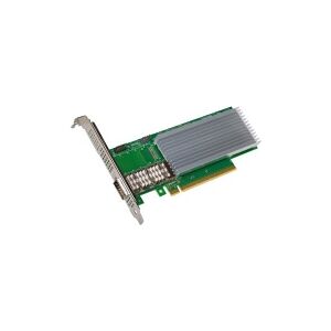 Intel Ethernet Network Adapter E810-CQDA1 - Netværksadapter - PCIe 4.0 x16 lavprofil - QSFP28 x 1