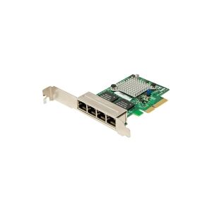 SUPER MICRO Computer Supermicro AOC-SGP-i4 - Netværksadapter - PCIe 2.1 x4 lavprofil - Gigabit Ethernet x 4 - for SuperServer 6016T-NTRF4+, 6017R-WRF