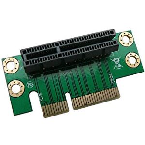 KALEA-INFORMATIQUE Adaptateur équerre Type Riser à 90° pour Fente PCIe x4. pour Monter à l'horizontale Une Carte PCI Express x1 x2 x4 - Publicité