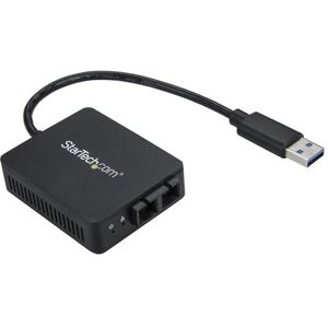 StarTech.com Convertitore Giggabit Ethernet USB 3.0 a Fibra Ottica - 1000BASE-SX/SC [US1GA30SXSC]