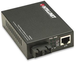 Intellinet Convertitore RJ45 - FIBRA SC Fast Ethernet