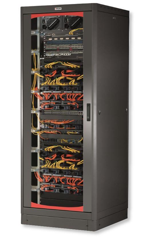 Intellinet Armadio Server Rack 19" 600x1000 33 Unità Nero serie Lite