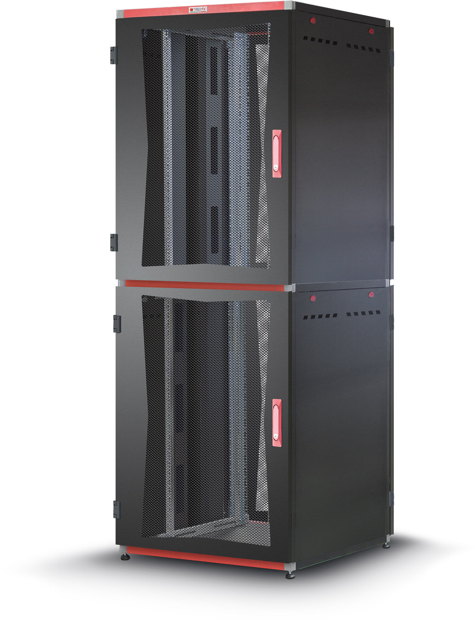 Techly Professional Armadio Server Rack 19" 800x1000 2x20 Unita' Nero serie...