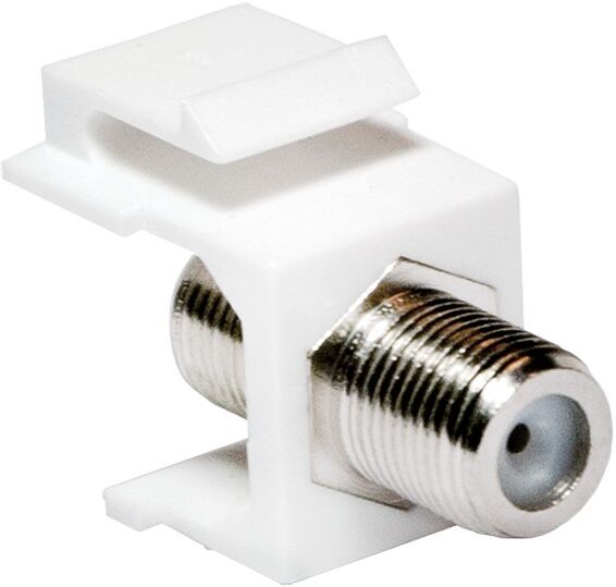 Logilink Adattatore Keystone BNC 75 Ohm F/F Bianco