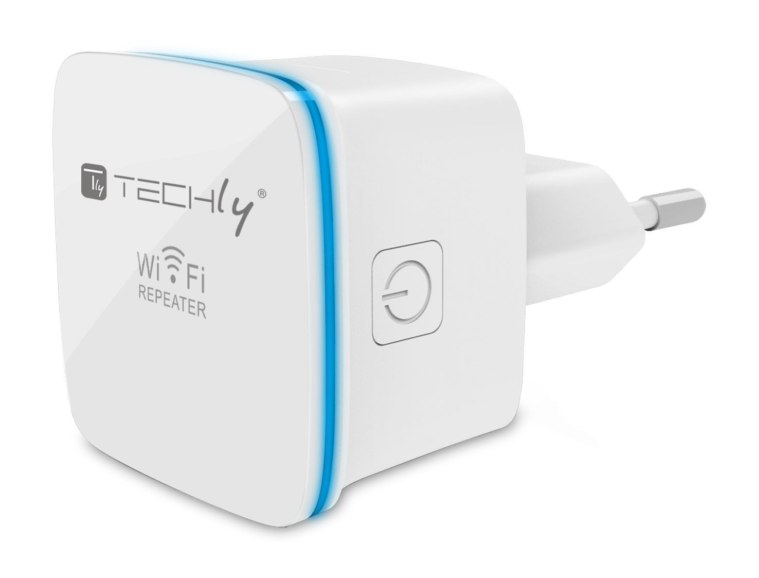 Techly Mini Ripetitore Wireless 300Mbps Amplificatore da Muro Repeater7