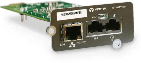 Vertiv Liebert IS-UNITY-SNMP scheda di rete e adattatore Interno Ethernet 100 Mbit/s [IS-UNITY-SNMP]