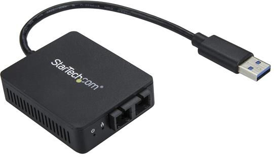 StarTech.com Convertitore Giggabit Ethernet USB 3.0 a Fibra Ottica - 1000BASE-SX/SC [US1GA30SXSC]