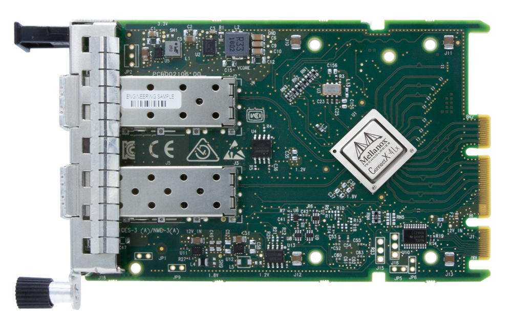 Lenovo Mellanox ConnectX-4 Lx Interno Fibra 25000 Mbit/s [4XC7A08246]