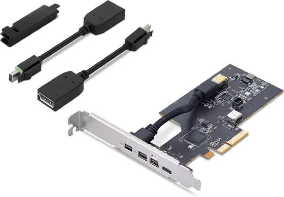 Lenovo 4XF1L53431 scheda di interfaccia e adattatore Interno Mini DisplayPort, Thunderbolt 4 [4XF1L53431]