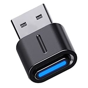 Smof USB Bluetooth audio-adapter voor de aansluiting van hoofdtelefoon op PS5, PS4, switch, PC. aptX Low Latency Wireless Audio Dongle ondersteuning, geen driverinstallatie nodig