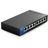 Linksys Lgs108-Eu 8-Poorts Desktop Gigabit-Switch Voor Bedrijven