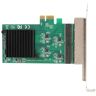 Gavigain 4-poorts PCIe-kaart 10/100/1000 Mbps PCI Express Ethernet-adapter 4-poorts Gigabit Ethernet-kaart Gigabit-kaart RJ45-poort Wake On Remote Plug & Play Gigabit-kaart