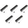 shanpu 5X Netwerk Tool Kit 12 Poort CAT6 Panel RJ45 Netwerken Muur Mount Rack met Oppervlak Muur Mount Beugel