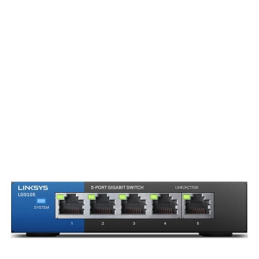 Linksys LGS105 Unmanaged Gigabit Switch 5-port retail pack