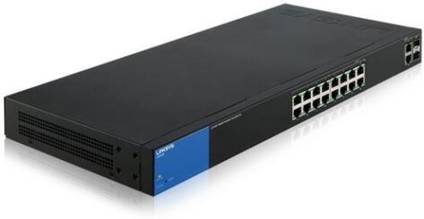 Linksys LGS318P-EU Smart Gigabit Switch PoE+ 18-port (125W)