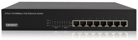 Eminent EM4431 8-Port 10/100Mpbs PoE Ehternet Switch