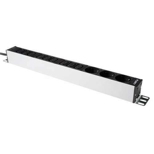 Plenty PLA435-9-3P PDU Stekkerdoos met 9x C13 en 3x Type F Outlets