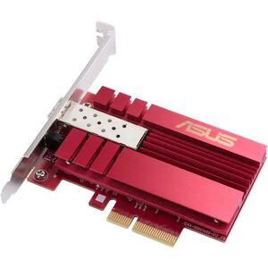 Asus 10G PCIe Network Adapter; SFP+ port for Optical Fiber Transmission and DAC cable- 90IG0490-MO0R00