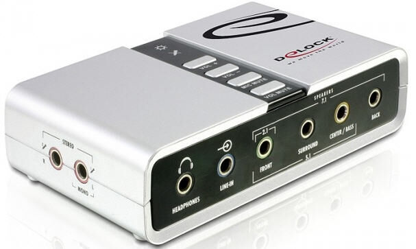 DeLock 61803 - USB Sound Box 7.1