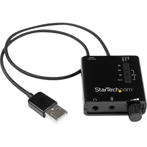 StarTech.com ST ICUSBAUDIO2D - Soundkarte, extern, SPDIF, USB Typ A