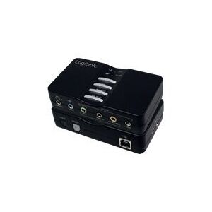 LogiLink USB Sound Box Dolby 7.1 8-Channel, 7.1 kanaler, USB