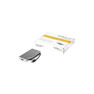 StarTech.com USB C Multiport Video Adapter with HDMI, VGA, Mini DisplayPort or DVI, USB Type C Monitor Adapter to HDMI 2.0 or mDP 1.2 (4K 60Hz), VGA