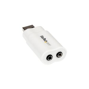 StarTech.com USB to Stereo Audio Adapter Converter - USB stereo Adapter - USB External sound Card - Laptop sound Card (ICUSBAUDIO) - Lydkort - stereo - USB 2.0 - for P/N: MU15MMS, MU6MMS