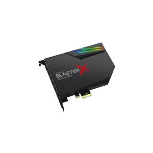 Creative Sound BlasterX AE-5 Plus - Lydkort - 32 bit - 384 kHz - 122 dB SNR - 5.1 - PCIe - Sound Core3D