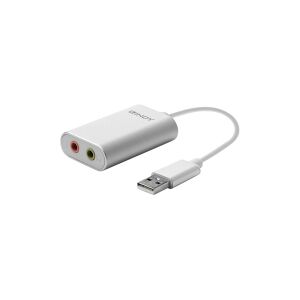 Lindy USB Type A to Audio Converter - Lydkort - stereo - USB