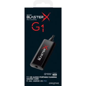 Creative Sound BlasterX G1 7.1 kanaler USB, Lydkort