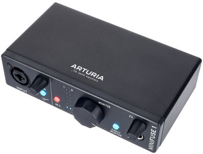 Arturia MiniFuse 1 Black Negro