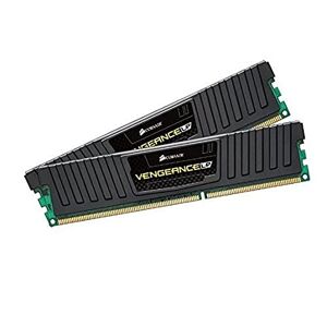 Corsair CML16GX3M2A1600C9 Vengeance LP 16GB (2x8GB) DDR3 1600 Mhz CL9 Mémoire pour ordinateur de bureau performante avec profil XMP. Noir - Publicité