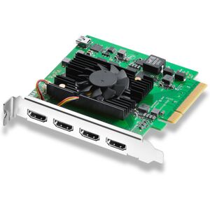 Blackmagic Design BM-BDLKDVQDHDMI4K scheda di acquisizione video Interno PCIe [BM-BDLKDVQDHDMI4K]