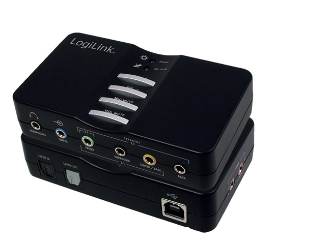 LogiLink USB Sound Box Dolby 7.1 8-Channel 7.1 canali