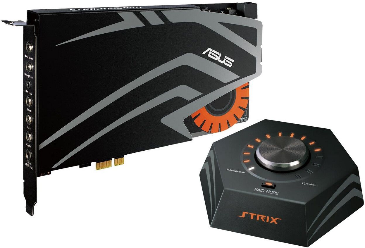 Asus Placa De Som 7.1 Strix Raid Pro - Asus