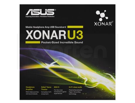 Asus Placa de Som USB XONAR U3