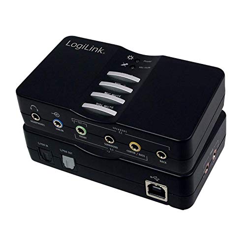 4260113571781 LogiLink 7.1 Dolby USB-ljudbox (extern ljudkort, 8-kanal)